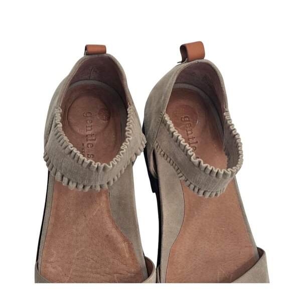 Women's - Gentle Souls by Kenneth Cole Anja Elastic Heeled Sandals, Size 10 - Picture 3 of 10